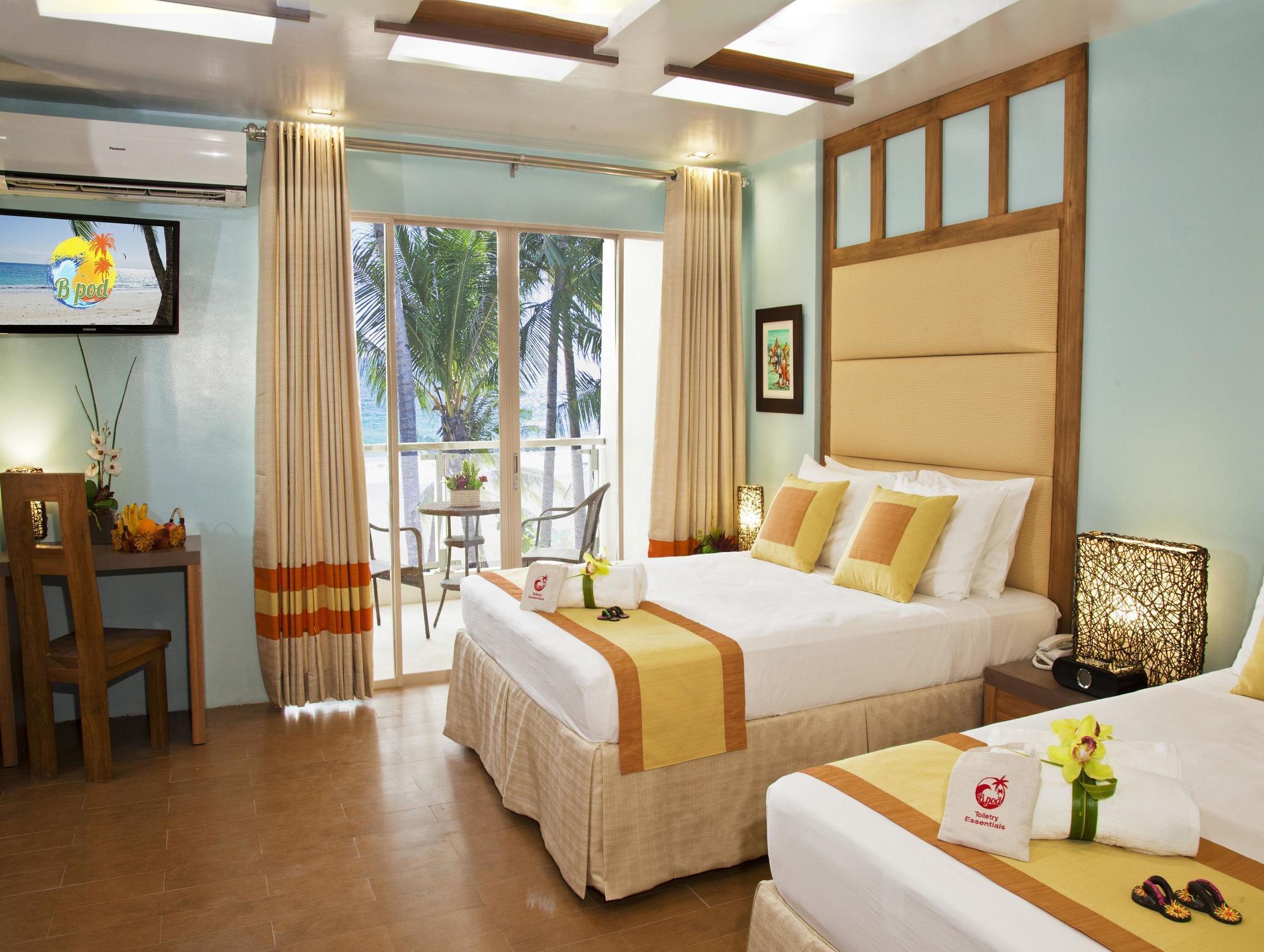 B Pod Hotel Manoc-Manoc Bagian luar foto