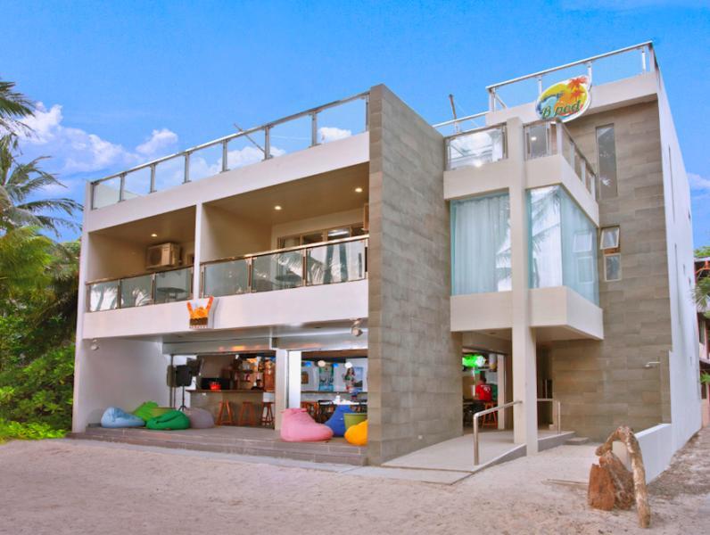 B Pod Hotel Manoc-Manoc Bagian luar foto